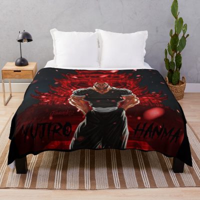 Baki Throw Blanket Official Baki Merch Merch