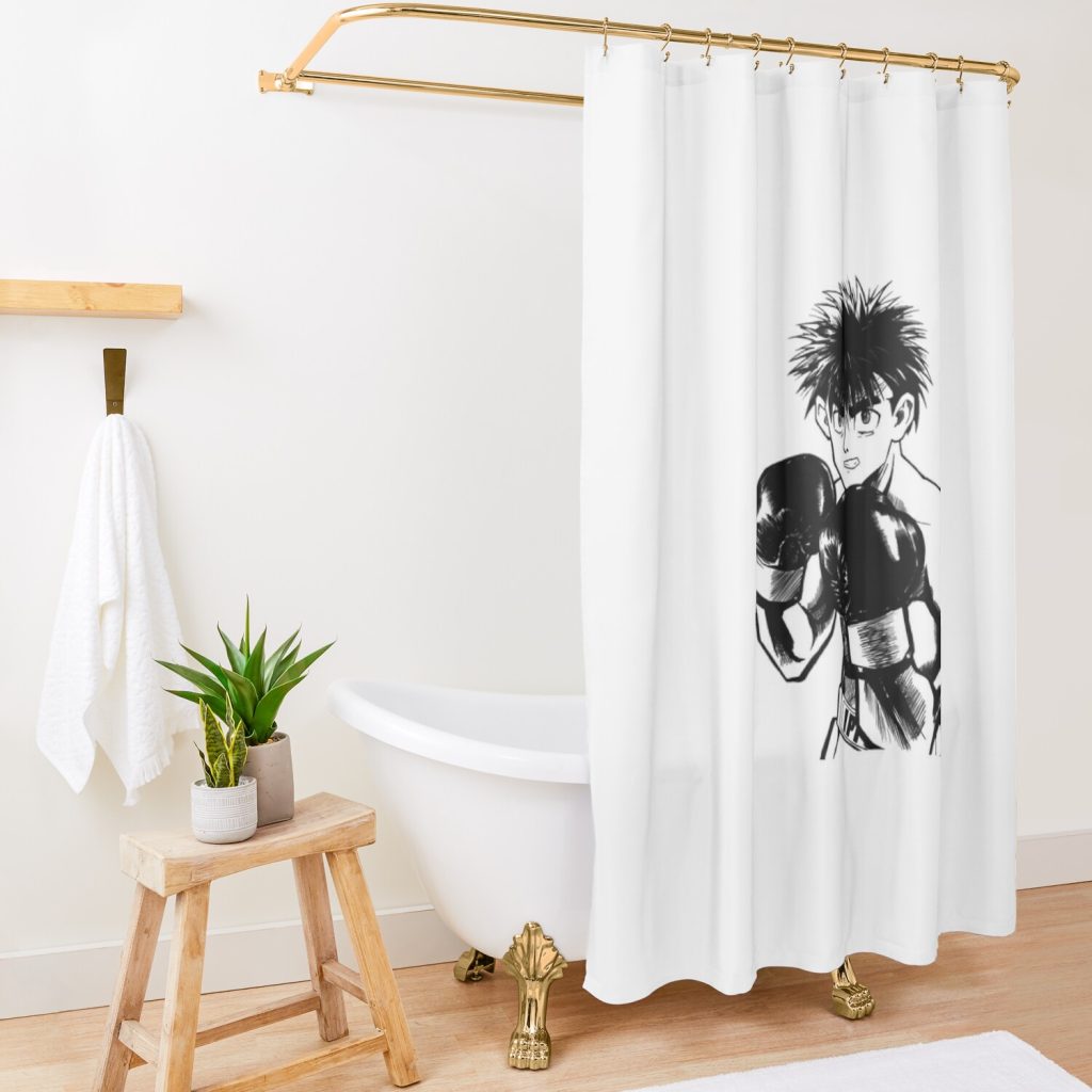 Baki Hanma Shower Curtain Official Baki Merch Merch