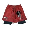 Anime Baki Sport Shorts Men Sportswear Running Shorts 2 In 1 Beach Basketball Summer Gym Fitness - Baki Merch