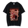 Anime Baki The Grappler T Shirt Yujiro Hanma Gym Graphic Short Sleeve T shirt Men s - Baki Merch