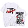 Anime Baki The Grappler Yujiro Hanma Short Sleeve Casual T shirts Fashion Soft Loose Clothes for - Baki Merch