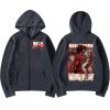 Anime Baki The Grappler Zipper Hoodie Manga Yujiro Hanma Cardigan Sweatshirt Streetwear Men s Pullovers Fleece 1 - Baki Merch