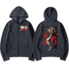 Anime Baki The Grappler Zipper Hoodie Men s Female Manga Yujiro Hanma Cardigan Sweatshirt Streetwear Pullovers 1 - Baki Merch