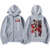 Anime Baki The Grappler Zipper Hoodie Men s Female Manga Yujiro Hanma Cardigan Sweatshirt Streetwear Pullovers 4 - Baki Merch