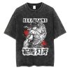 Anime Hanma Baki Acid Washed T Shirt 100 Cotton Shorts Hip Hop Tops Harajuku Graphic Printed 1.jpg 640x640 1 - Baki Merch