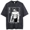 Anime Hanma Baki Acid Washed T Shirt 100 Cotton Shorts Hip Hop Tops Harajuku Graphic Printed 7.jpg 640x640 7 - Baki Merch