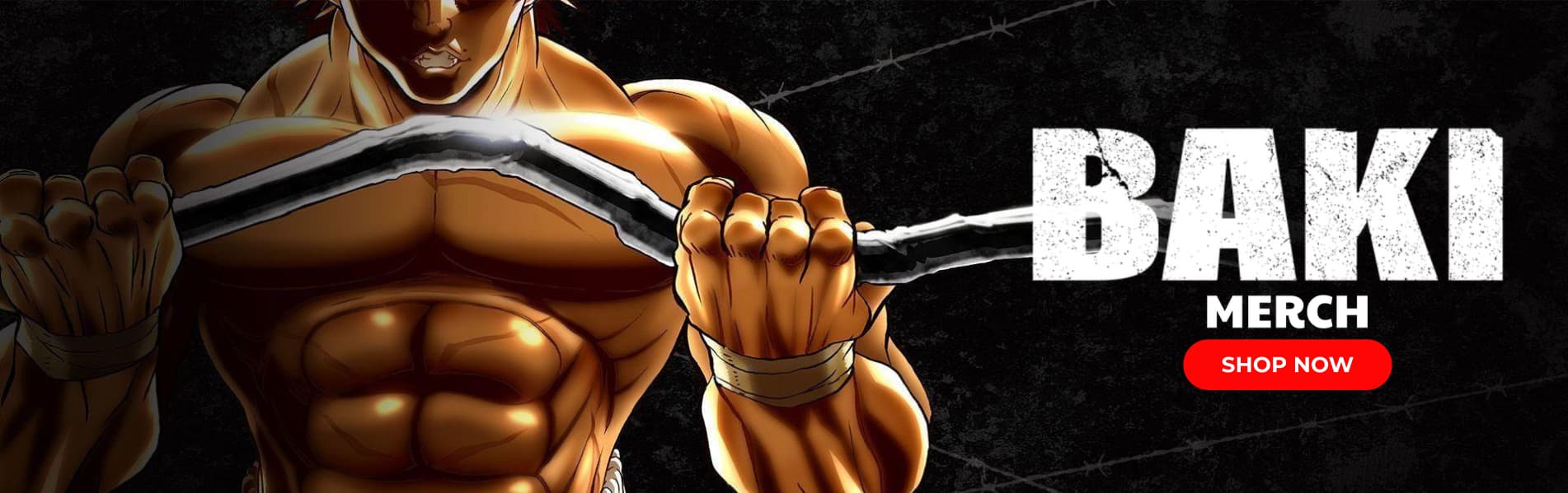 Baki Merch Banner