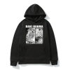 Baki The Grappler Anime Hoodie Yujiro Hanma Japanese Cartoon Print Sweatshirt Streetwear Oversized Autumn Fleece Pullover - Baki Merch