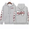 Baki The Grappler Zipper Hoodie Anime Baki Hanma Pullovers Tops Long Sleeves Autumn Man 2 - Baki Merch