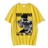 Japanese Anime Baki The Grappler T shirt Manga Hanma Yujiro Short Sleeve T shirts Oversized Cotton 3.jpg 640x640 3 - Baki Merch