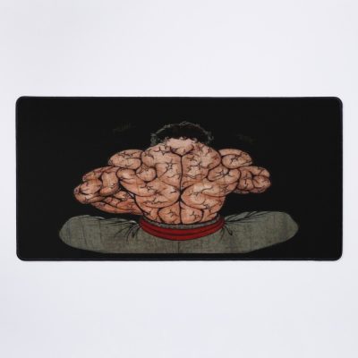 Baki Hanma The Grappler Logo For Otaku, Gym And Fitness For Training In All Products Mouse Pad Official Cow Anime Merch